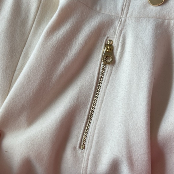 Laundry By Shelli Segal White Double Breasted Trench Coat - Picture 4 of 8